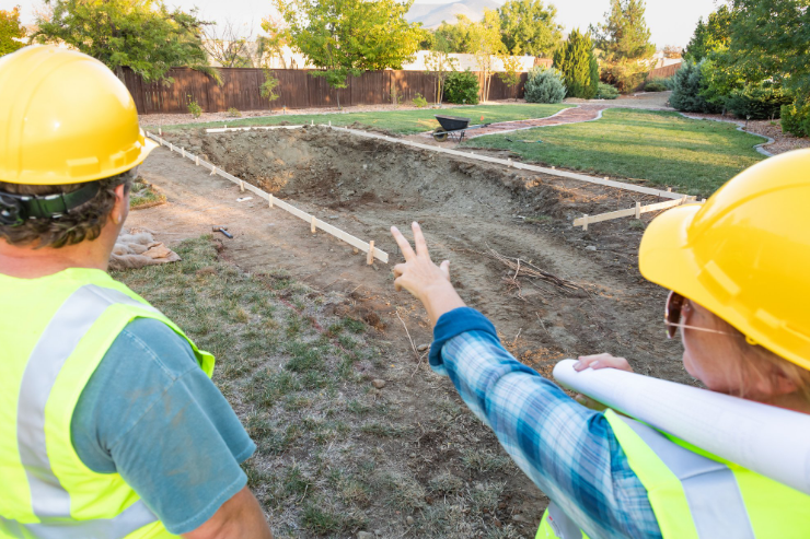 Como construir uma piscina